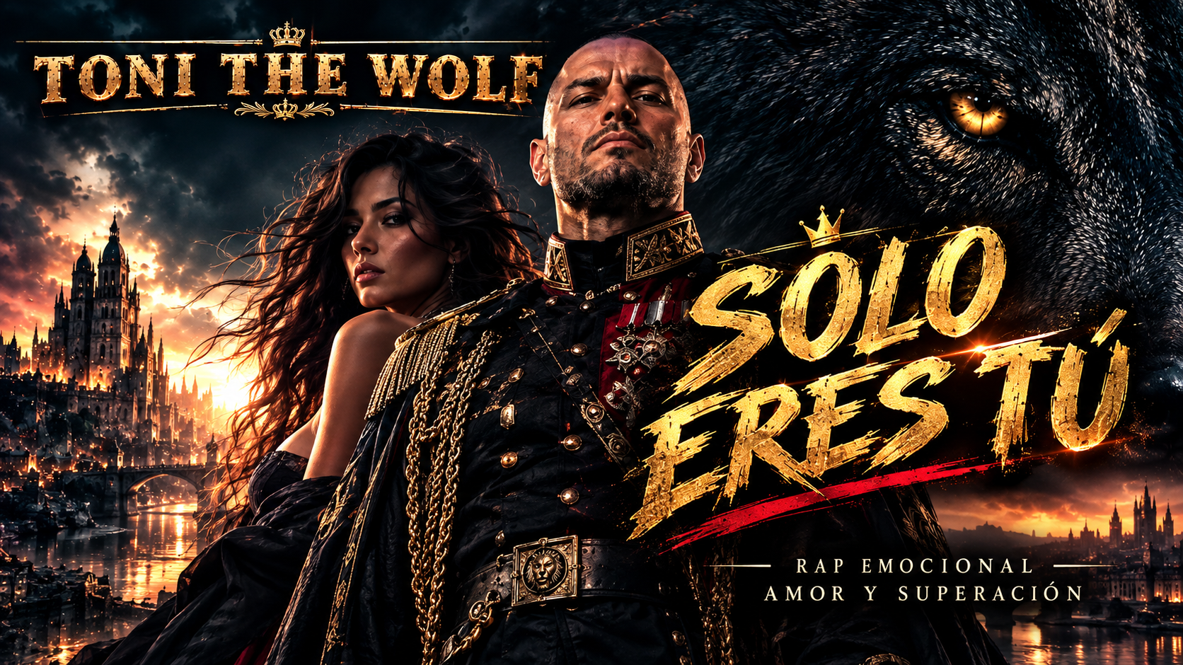 TONI THE WOLF – SOLO ERES TÚ | RAP EMOCIONAL, AMOR Y SUPERACIÓN - Imagen 2