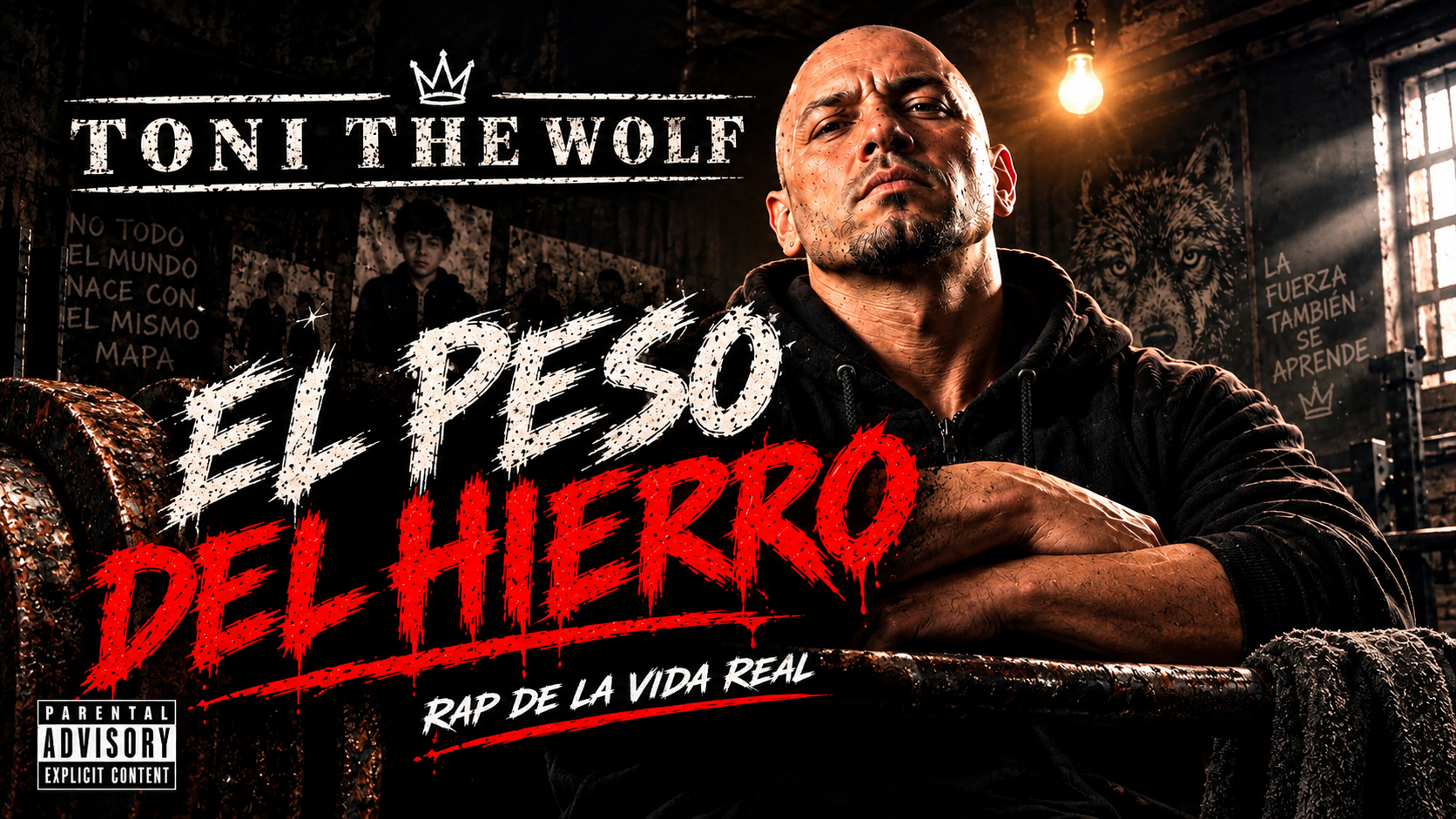 TONI THE WOLF – EL PESO DEL HIERRO | RAP DE LA VIDA REAL - Imagen 3