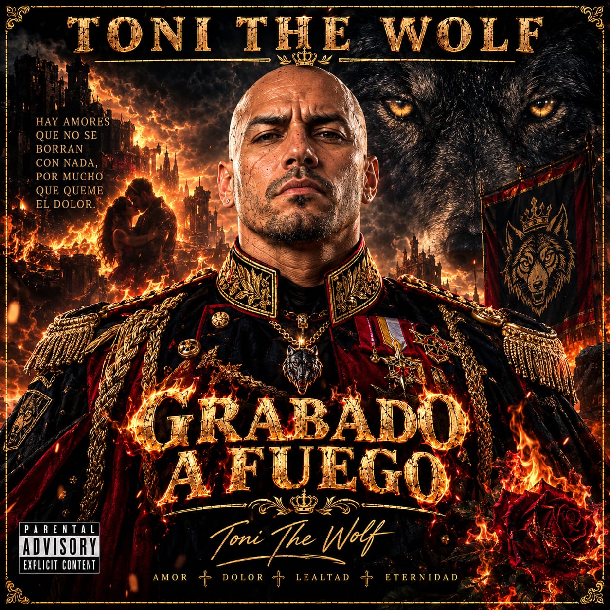 TONI THE WOLF – GRABADO A FUEGO | VIDEOCLIP OFICIAL