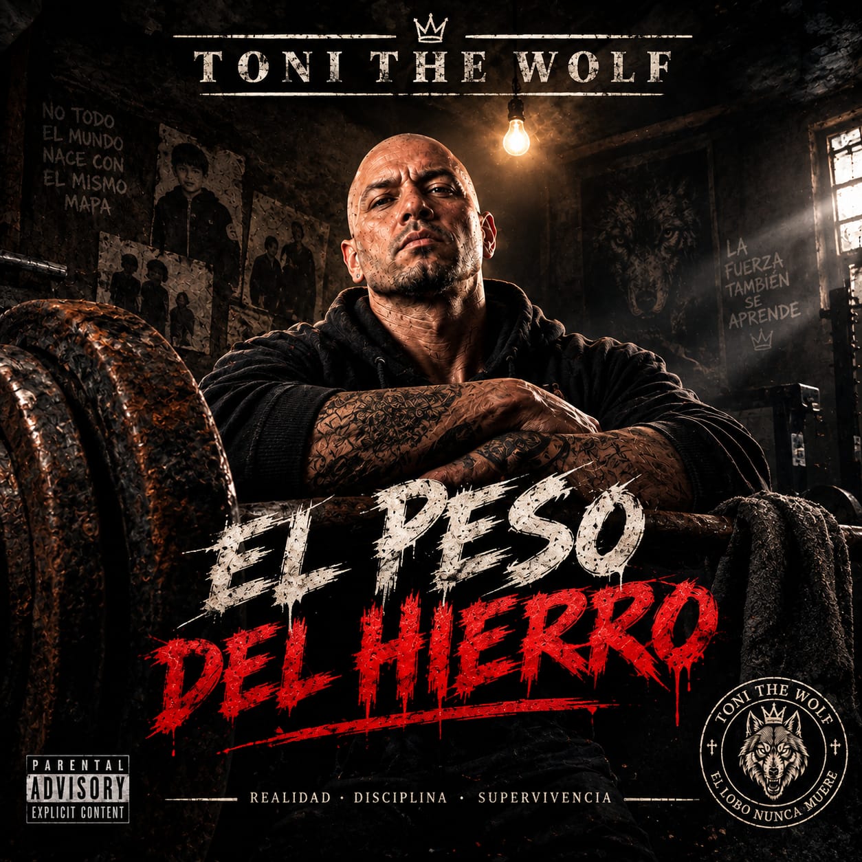 TONI THE WOLF – EL PESO DEL HIERRO | RAP DE LA VIDA REAL - Imagen 2